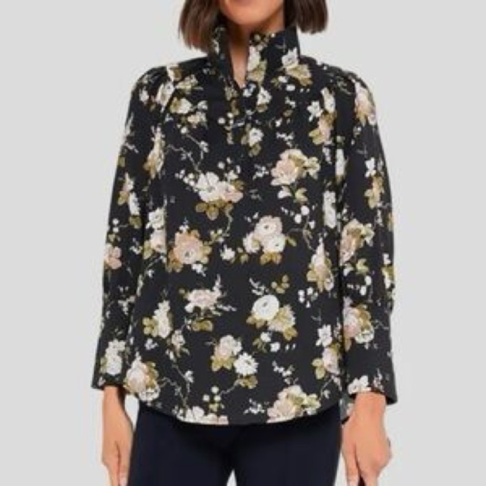 Midnight Garden Corrigan Blouse